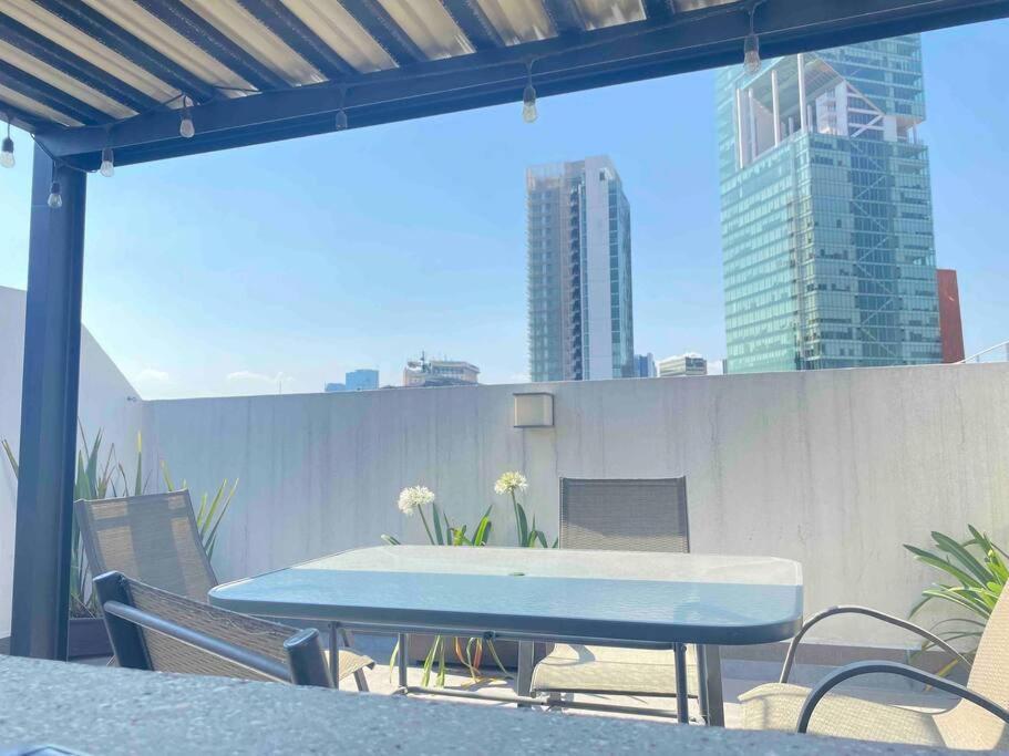 Downtown Depto Con Terraza Privada Apartment Мексико Сити Екстериор снимка