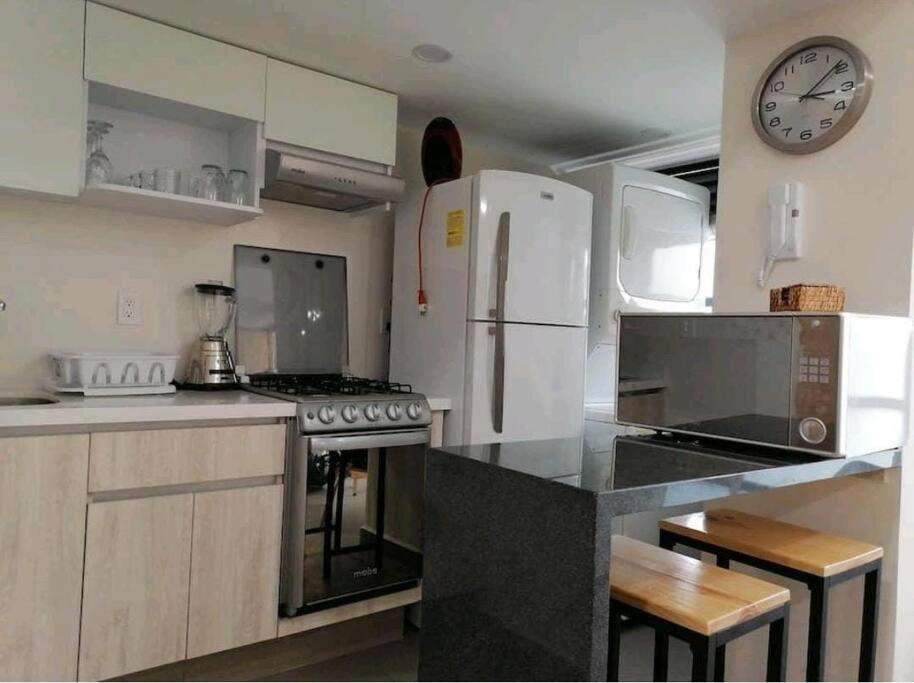 Downtown Depto Con Terraza Privada Apartment Мексико Сити Екстериор снимка