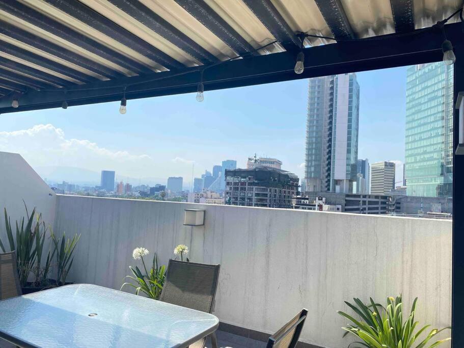Downtown Depto Con Terraza Privada Apartment Мексико Сити Екстериор снимка