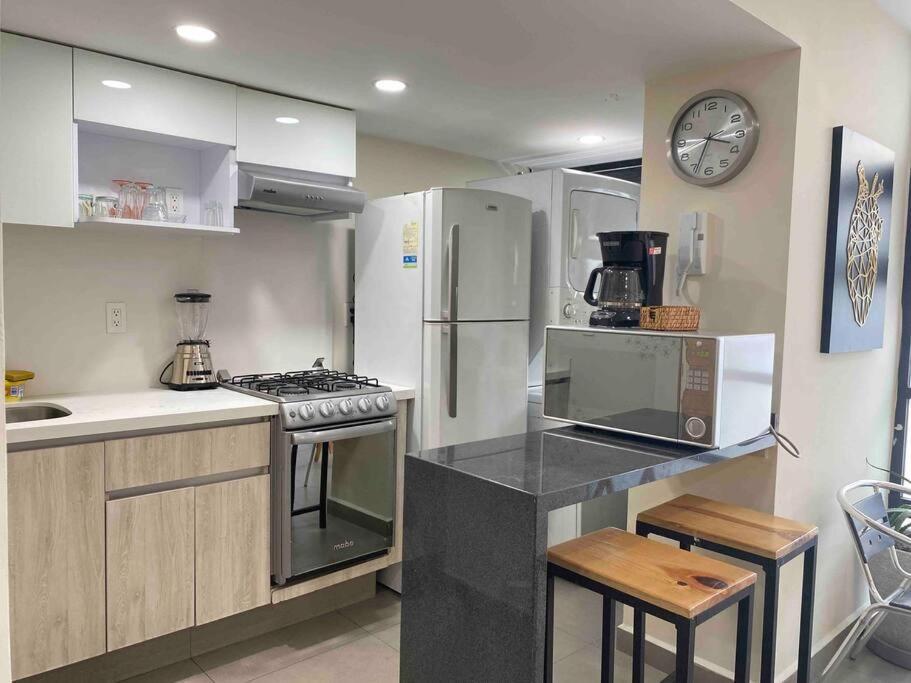 Downtown Depto Con Terraza Privada Apartment Мексико Сити Екстериор снимка